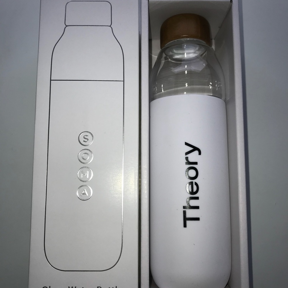 Theory 17. Oz Glass water bottle- in box